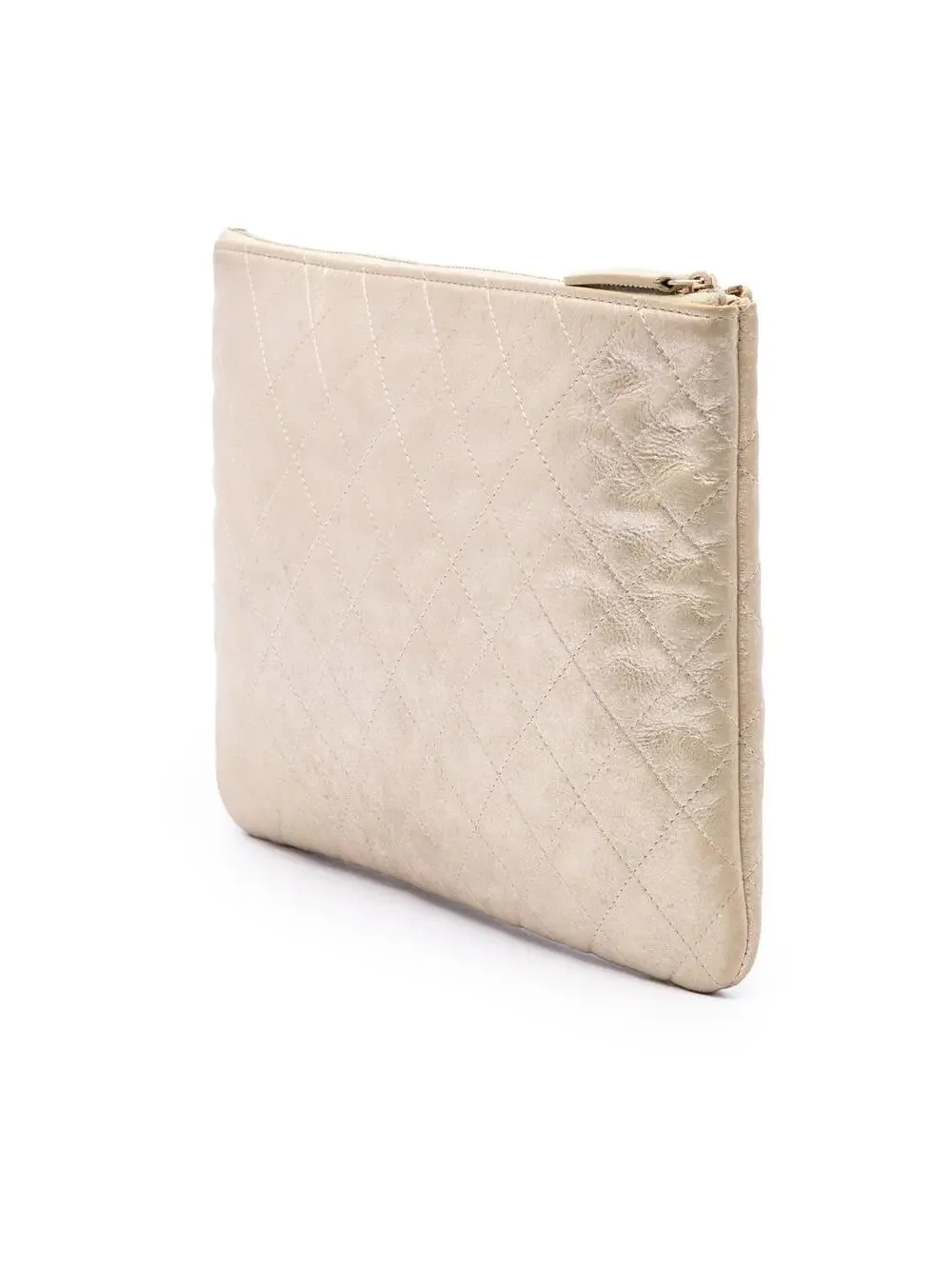 Chanel Medium Quilted Metallic Calfskin #327866C96B